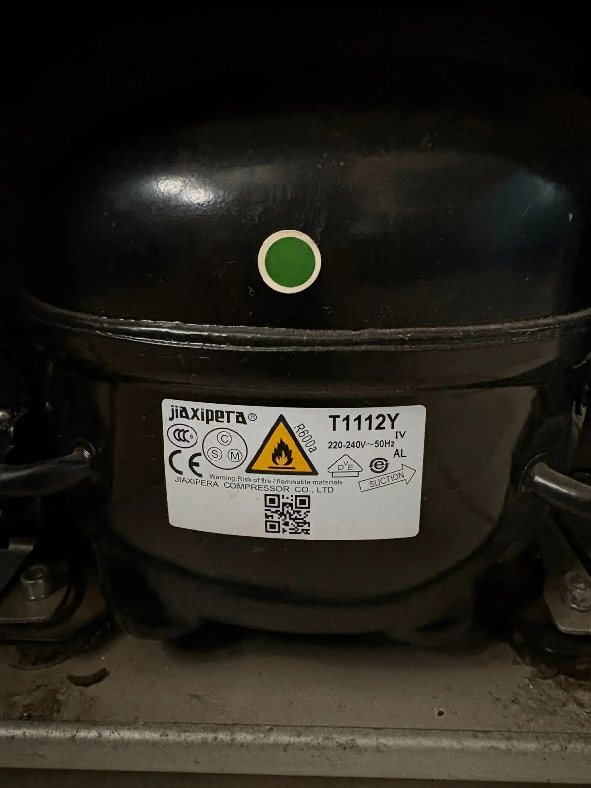 Refrigerator compressor condition and starting-system check